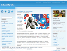 Tablet Screenshot of edsonmarinho.com